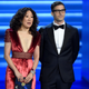 Illustration for article titled Your 2019 Golden Globe Awards Hosts Are Sandra Oh and Andy Samberg